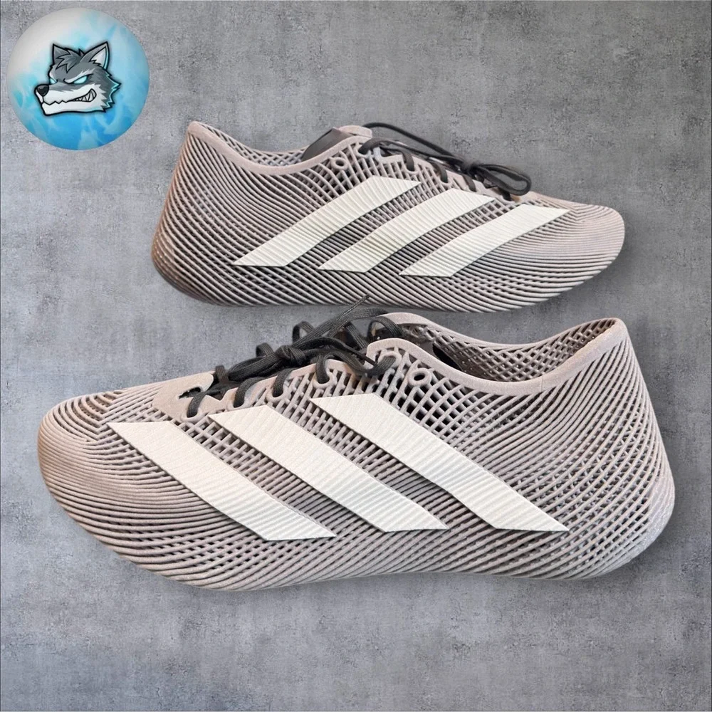 Men's Adidas CLIMACOOL 4D Laced 'Grey Chalk White Carbon' Shoes KJ8967 Size 9.5